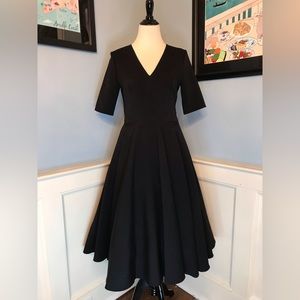 The Pretty Dress Company Retro 50s Vintage StyleBlack Myla Dress Sz UK10/US6